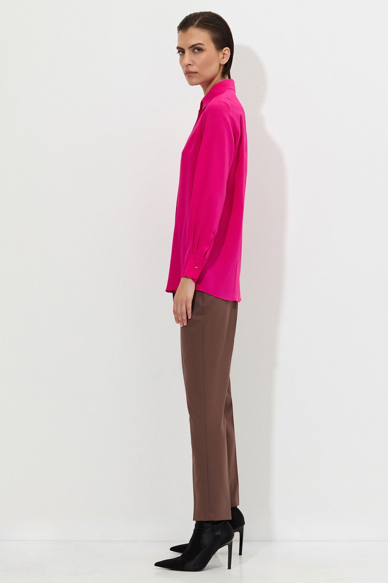 Blouse VASSA&Co, пол female, цвет pink, фото №3