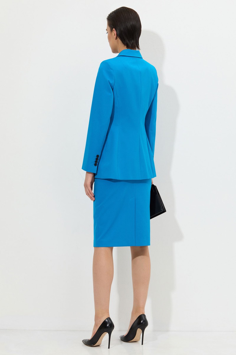 Jacket VASSA&Co, пол female, цвет голубой, фото №4