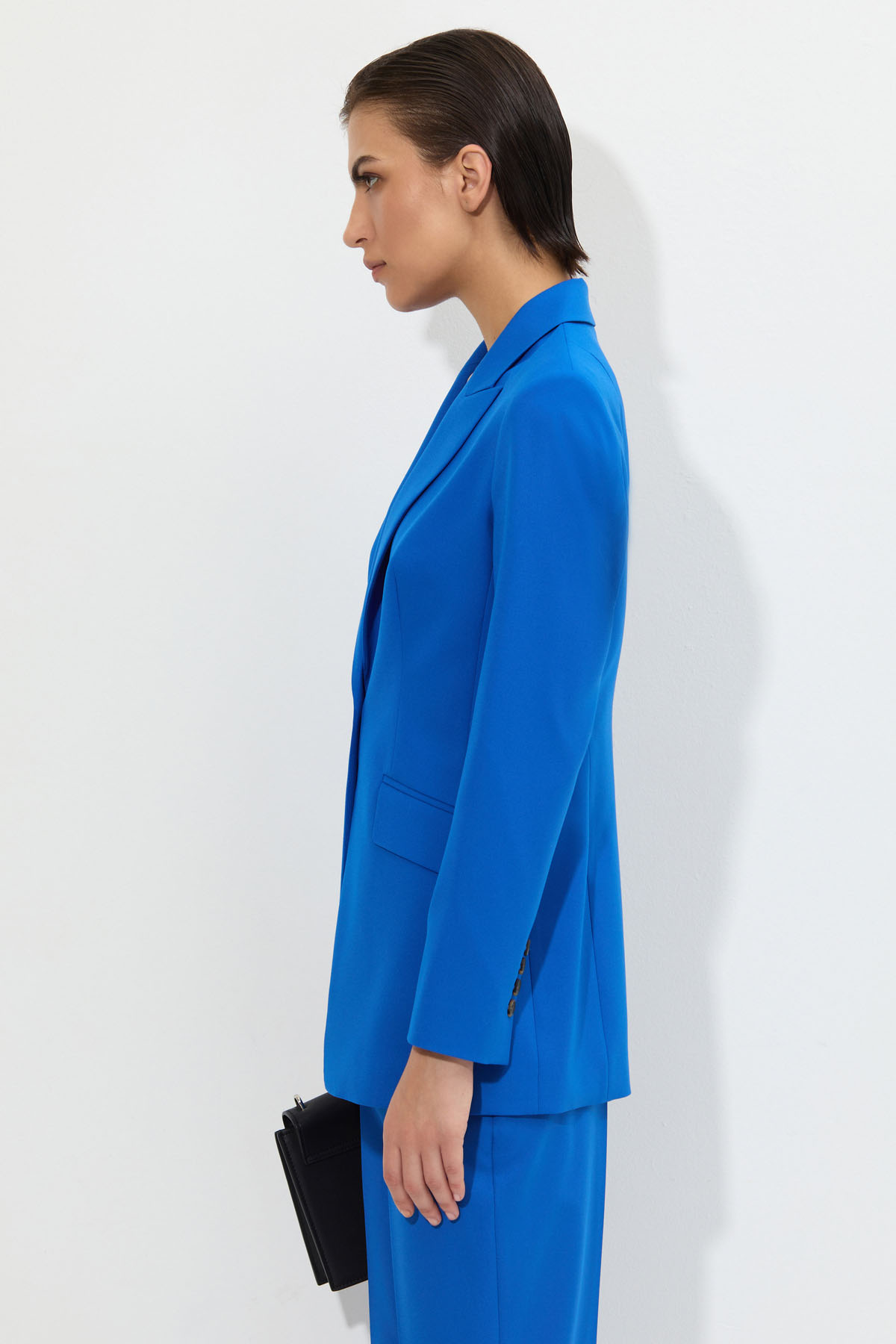 Жакет VASSA&Co, пол женский, цвет синий