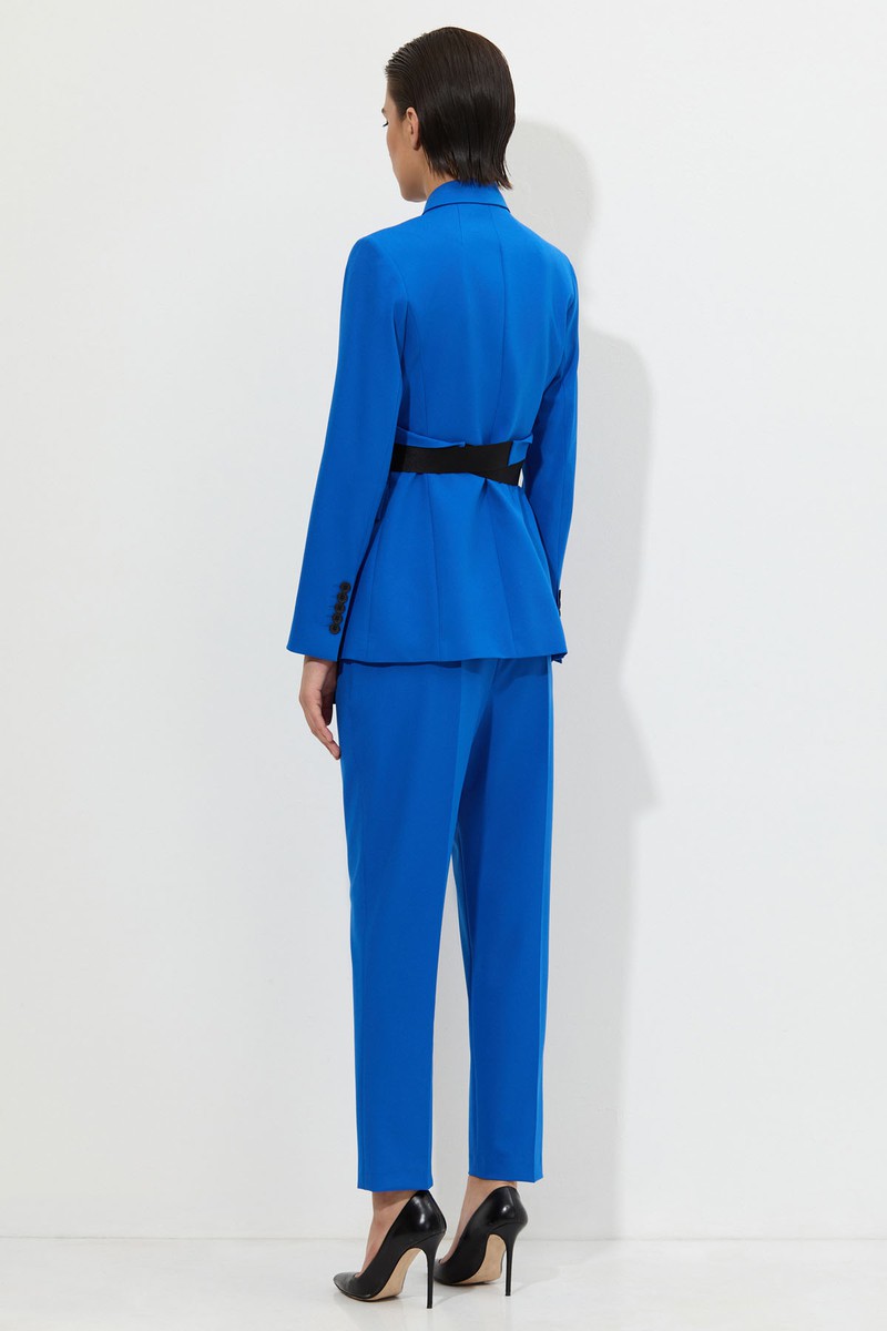 Жакет-трансформер VASSA&Co, пол женский, цвет синий, фото №4