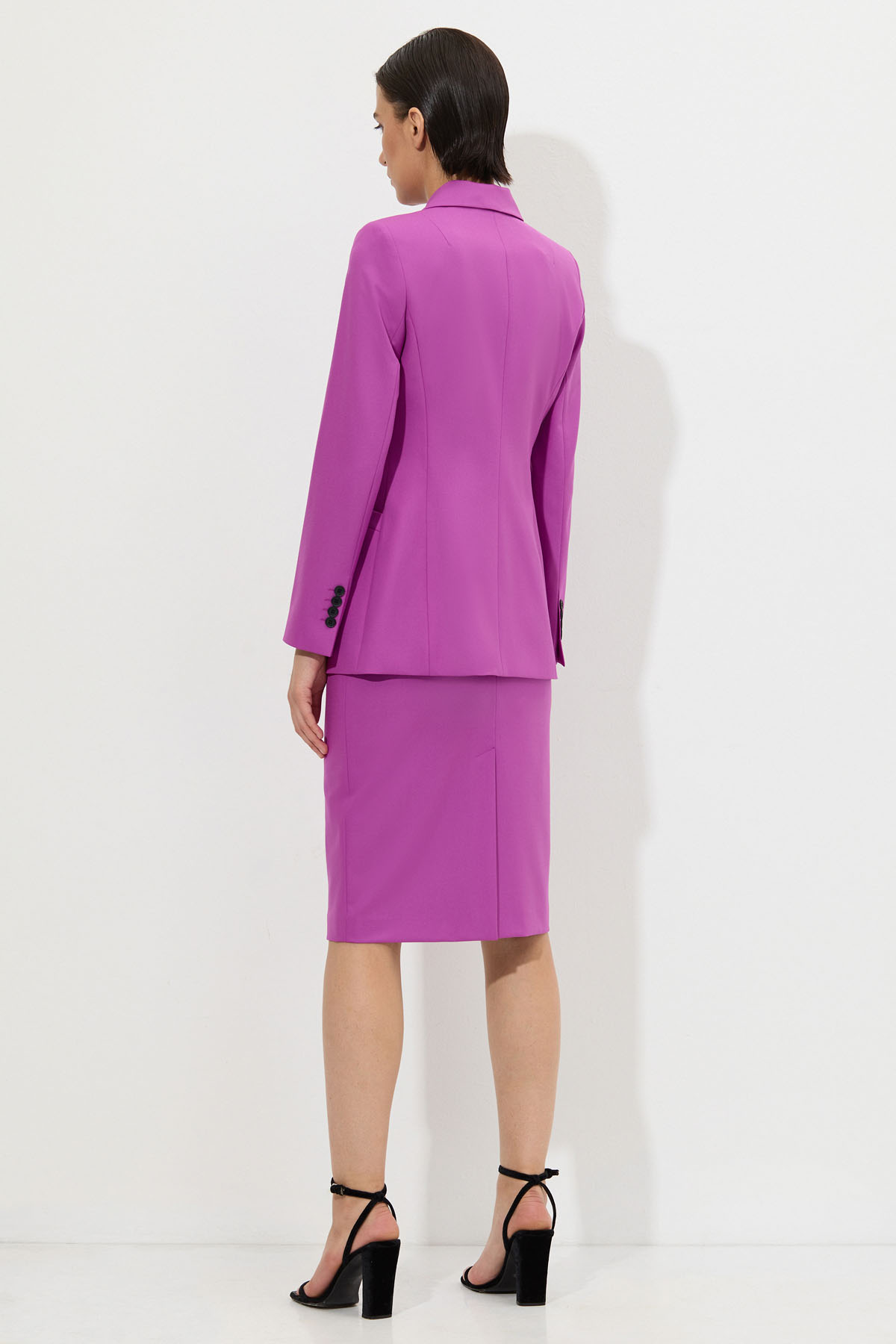 Jacket VASSA&Co, пол female, цвет violet