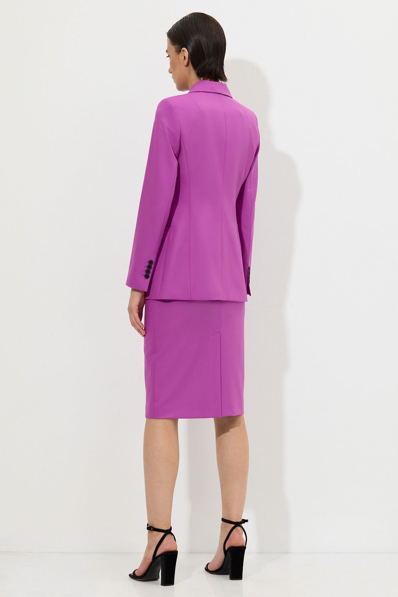 Jacket VASSA&Co, пол female, цвет violet, фото №4