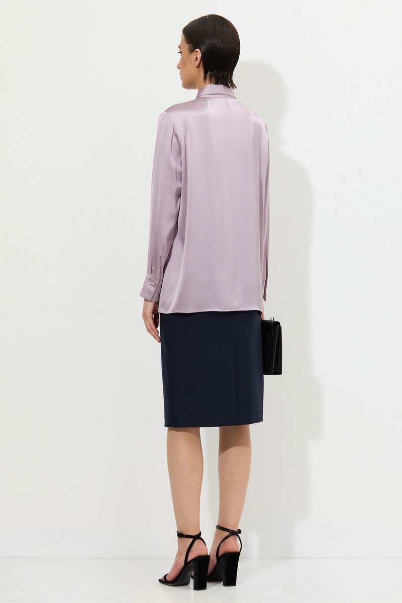 Blouse VASSA&Co, пол female, цвет violet, фото №4