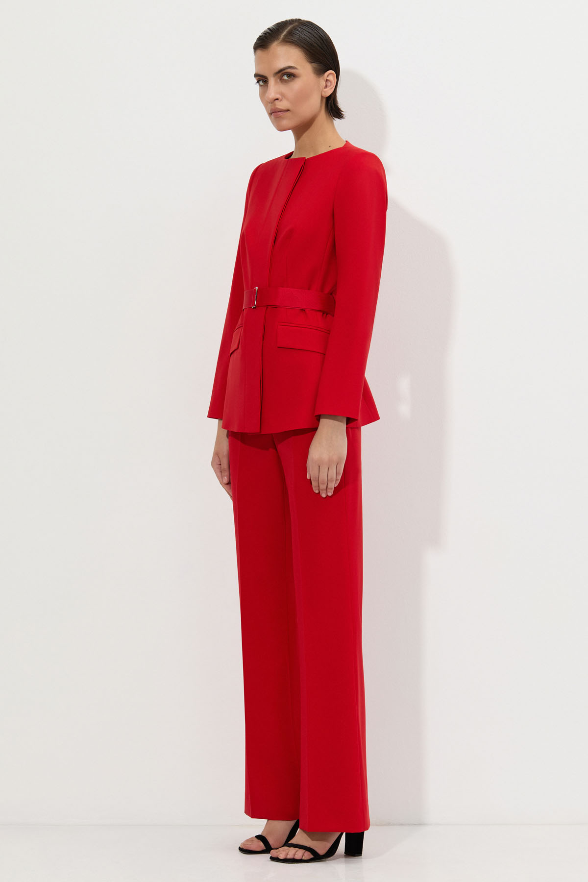 Жакет VASSA&Co, пол женский, цвет красный