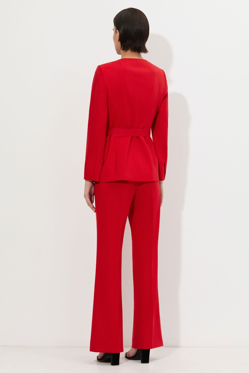 Жакет VASSA&Co, пол женский, цвет красный, фото №3