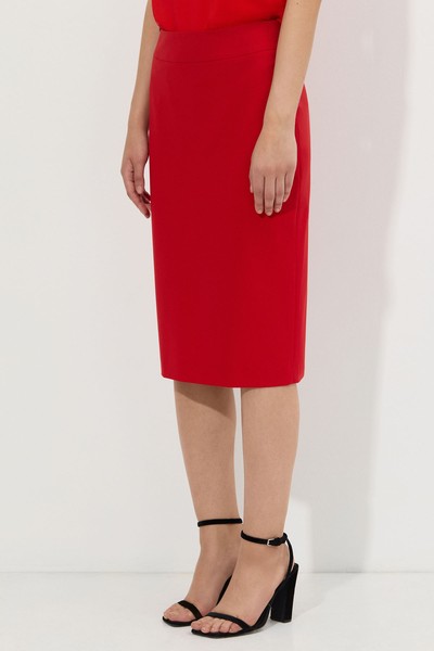 Юбка-карандаш VASSA&Co, пол женский, цвет красный, фото №3