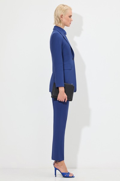 Жакет с манишкой VASSA&Co, пол женский, цвет синий, фото №3