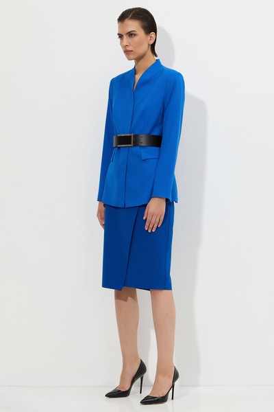 Жакет-трансформер VASSA&Co, пол женский, цвет синий, фото №5