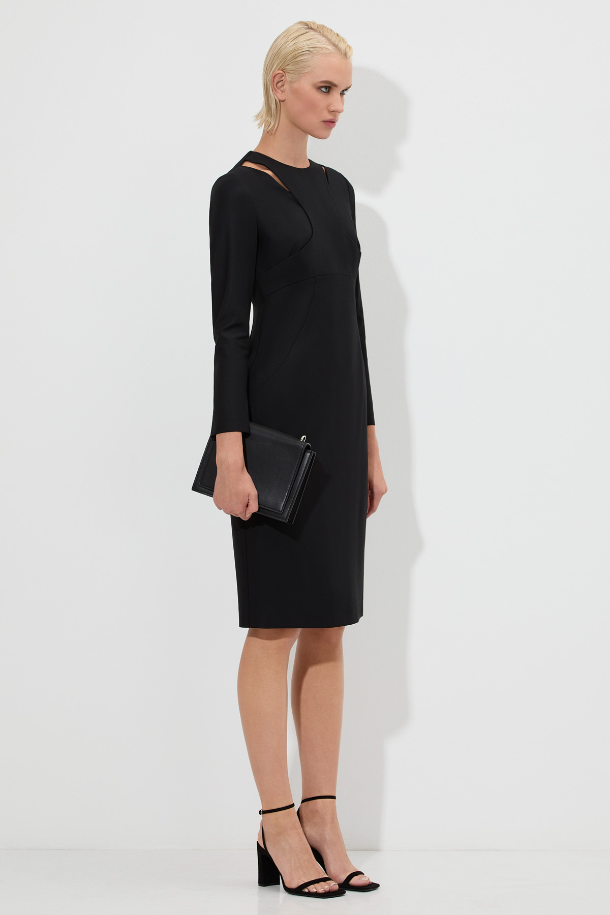 Dress VASSA&Co, пол female, цвет black