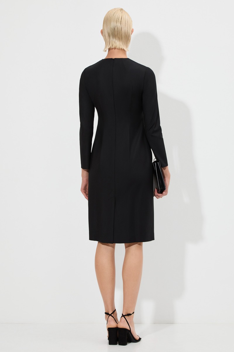 Dress VASSA&Co, пол female, цвет black, фото №5