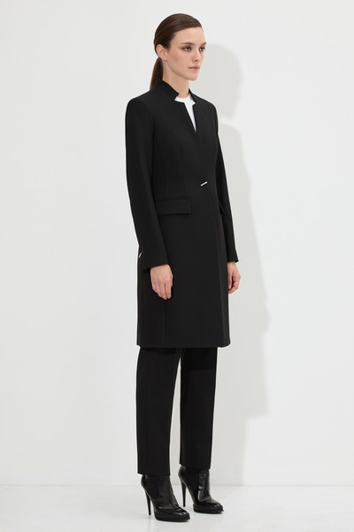 Удлиненный жакет VASSA&Co, пол женский, цвет черный, фото №4