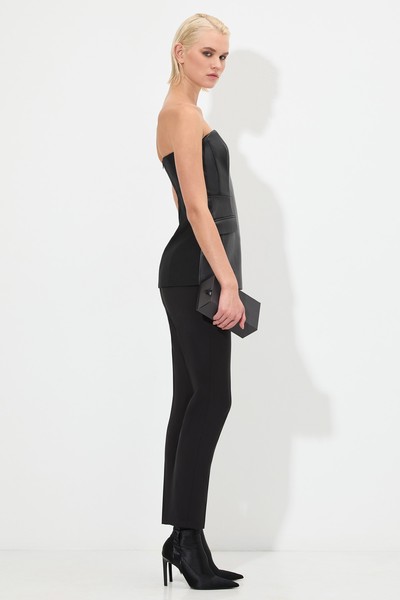 Жилет-корсет VASSA&Co, пол женский, цвет черный, фото №5