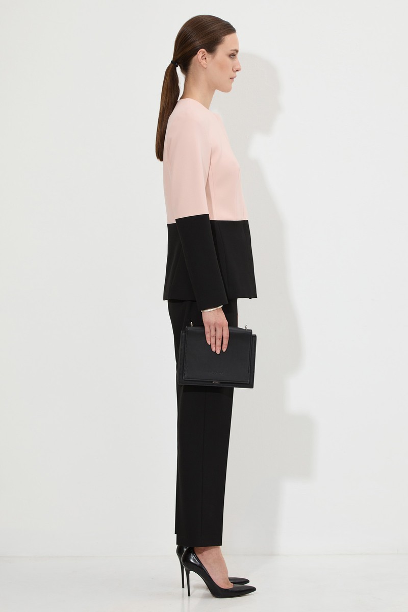 Приталенный жакет VASSA&Co, пол женский, цвет бежевый, фото №3