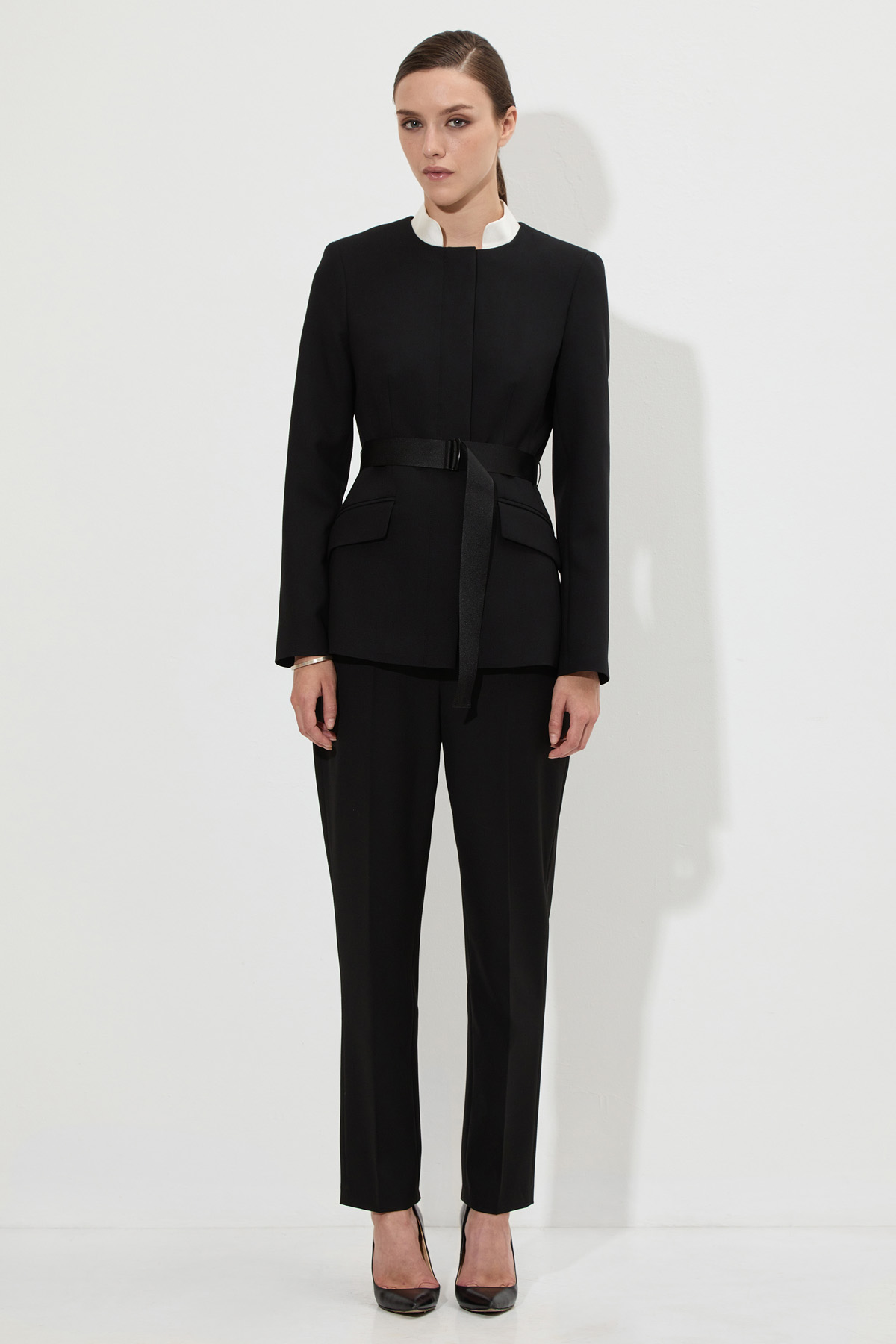 Jacket VASSA&Co, пол female, цвет black, фото №3