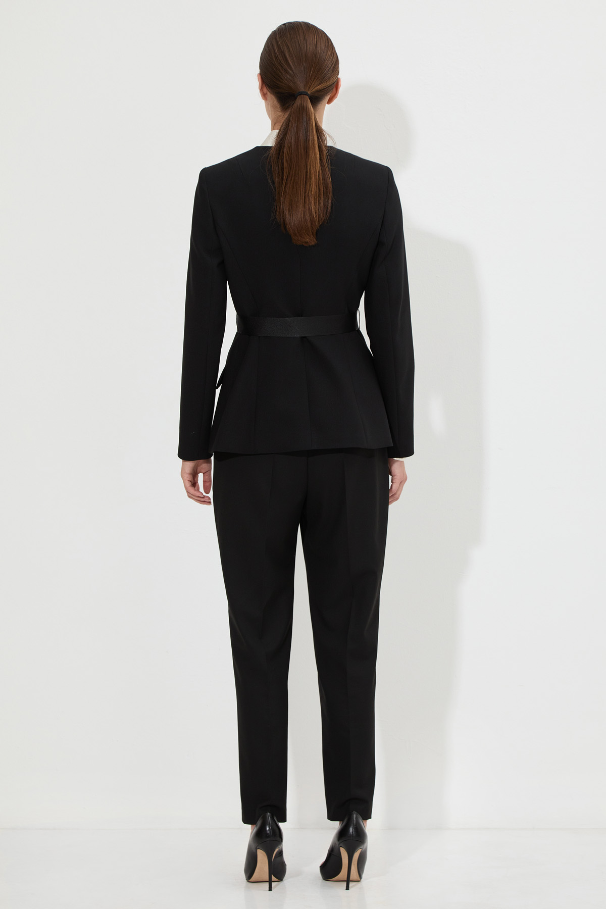 Jacket VASSA&Co, пол female, цвет black, фото №5