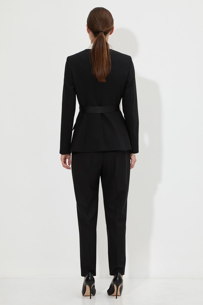 Jacket VASSA&Co, пол female, цвет black, фото №5