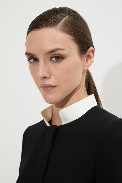 Jacket VASSA&Co, пол female, цвет black, фото №2