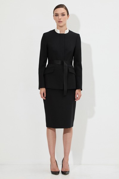 Jacket VASSA&Co, пол female, цвет black, фото №4