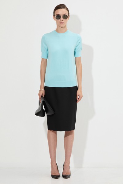 Базовый джемпер VASSA&Co, пол женский, цвет синий, фото №2