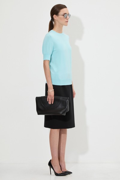 Базовый джемпер VASSA&Co, пол женский, цвет синий, фото №3