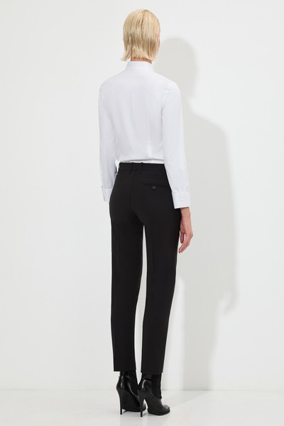 Блузка приталенного силуэта VASSA&Co, пол женский, цвет белый, фото №5