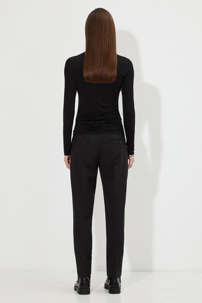 Водолазка VASSA&Co, пол женский, цвет черный, фото №4