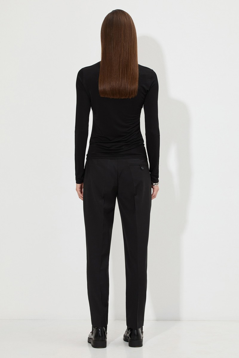 Водолазка VASSA&Co, пол женский, цвет черный, фото №4