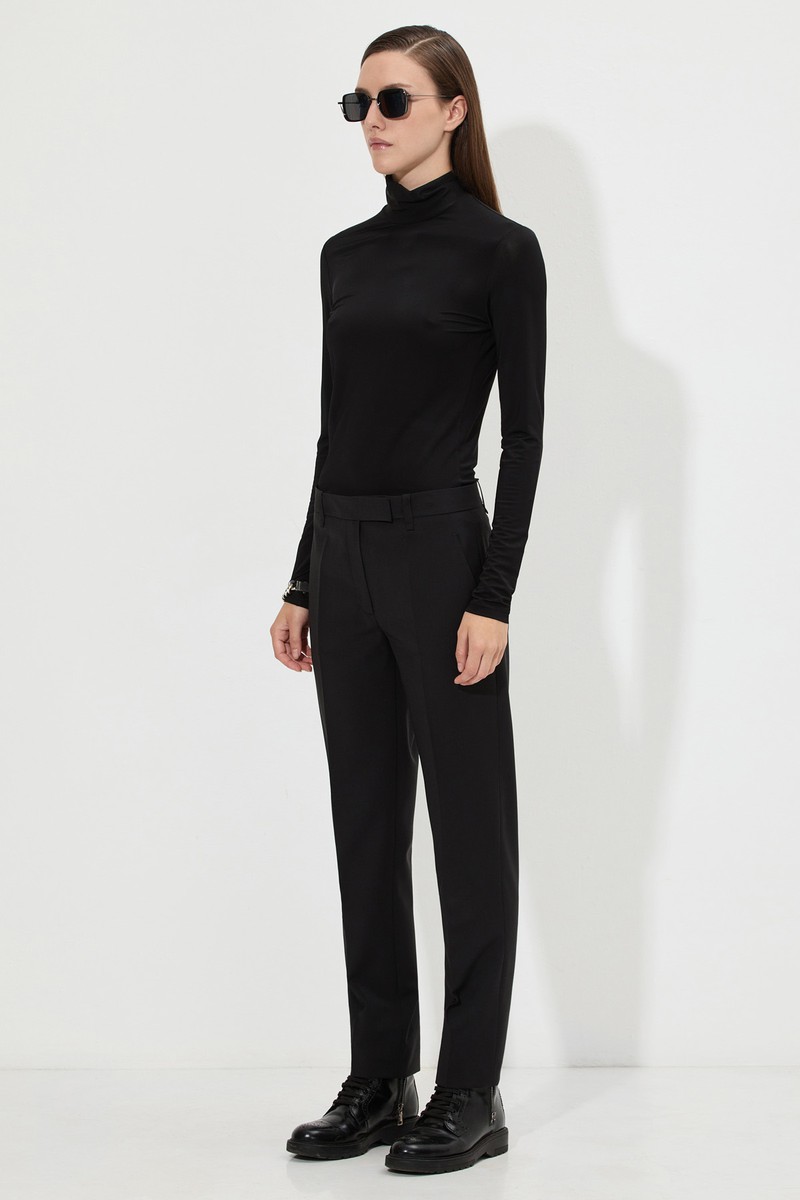 Водолазка VASSA&Co, пол женский, цвет черный, фото №3