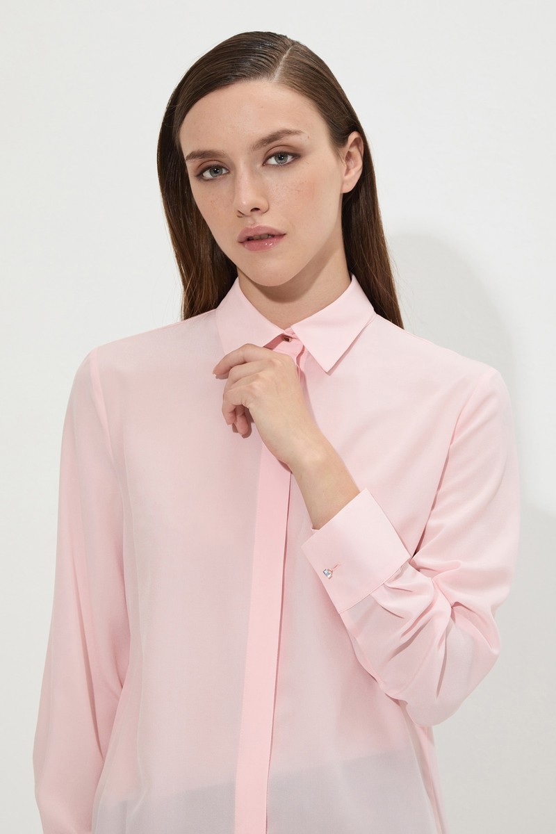 Blouse VASSA&Co, пол female, цвет pink, фото №2