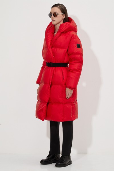 Coat VASSA&Co, пол female, цвет red, фото №4