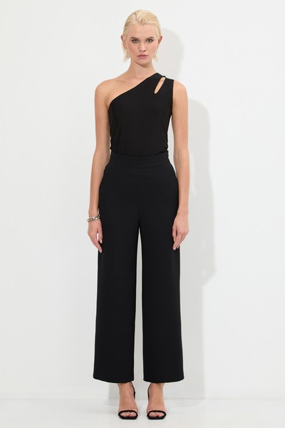 Топ в черном цвете VASSA&Co, пол женский, цвет черный, фото №3