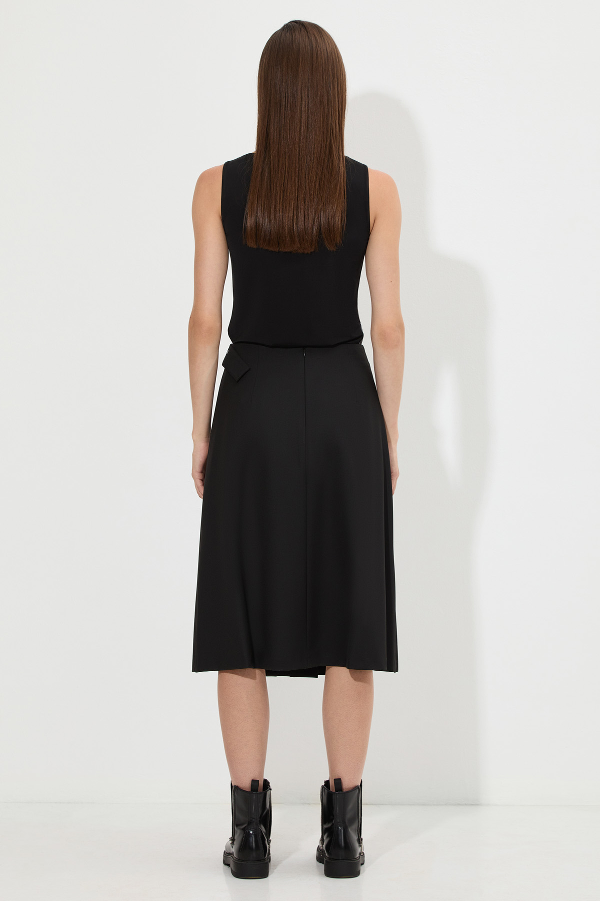 Skirt VASSA&Co, пол female, цвет Black