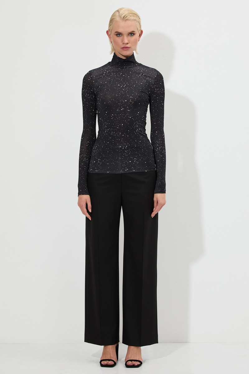 Водолазка VASSA&Co, пол женский, цвет черный, фото №2