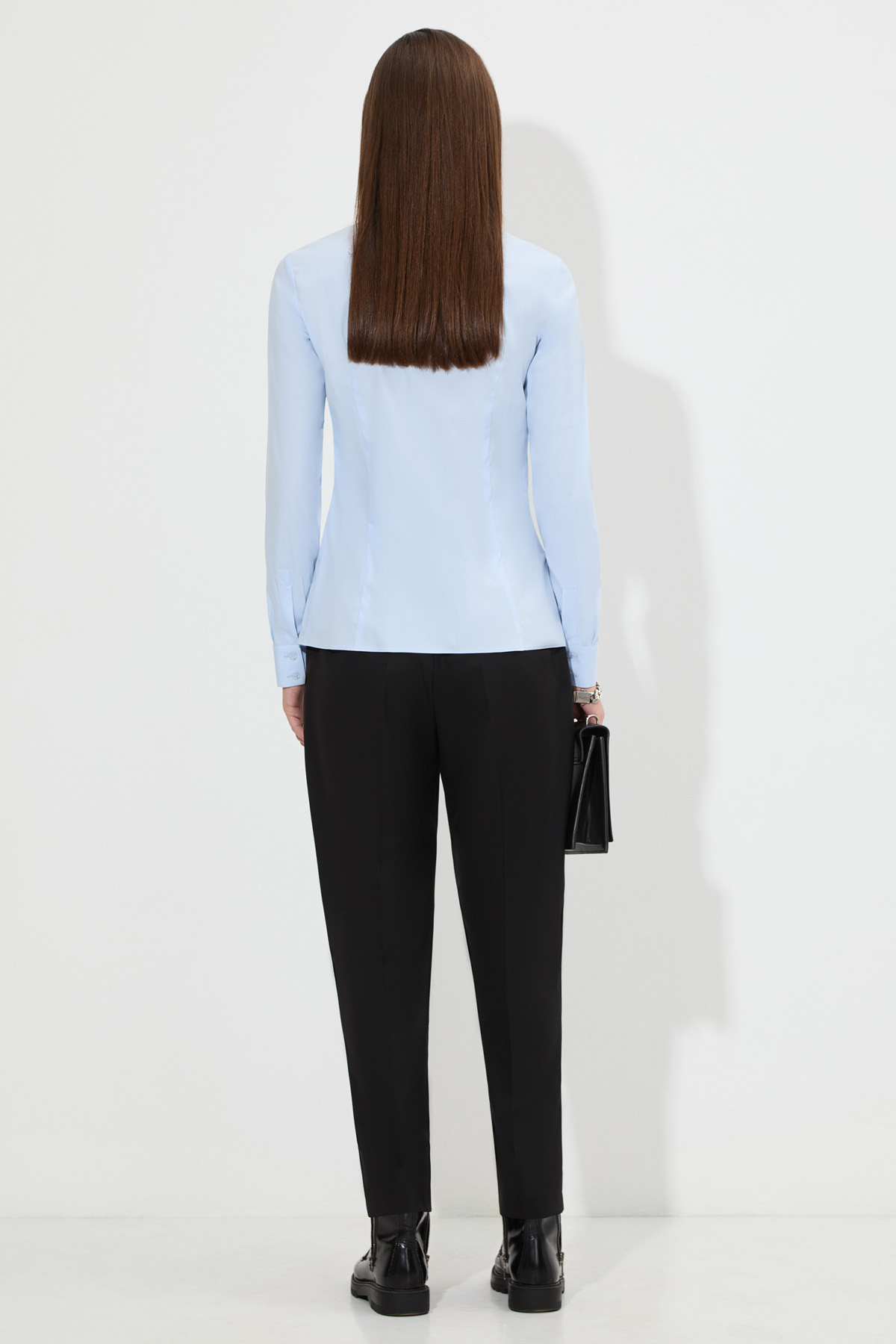 Pants VASSA&Co, пол female, цвет black