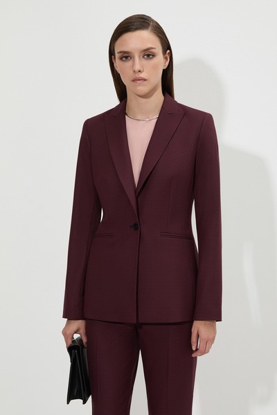 Jacket VASSA&Co, пол female, цвет red, фото №2