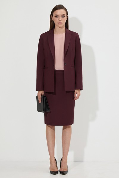 Jacket VASSA&Co, пол female, цвет red, фото №3