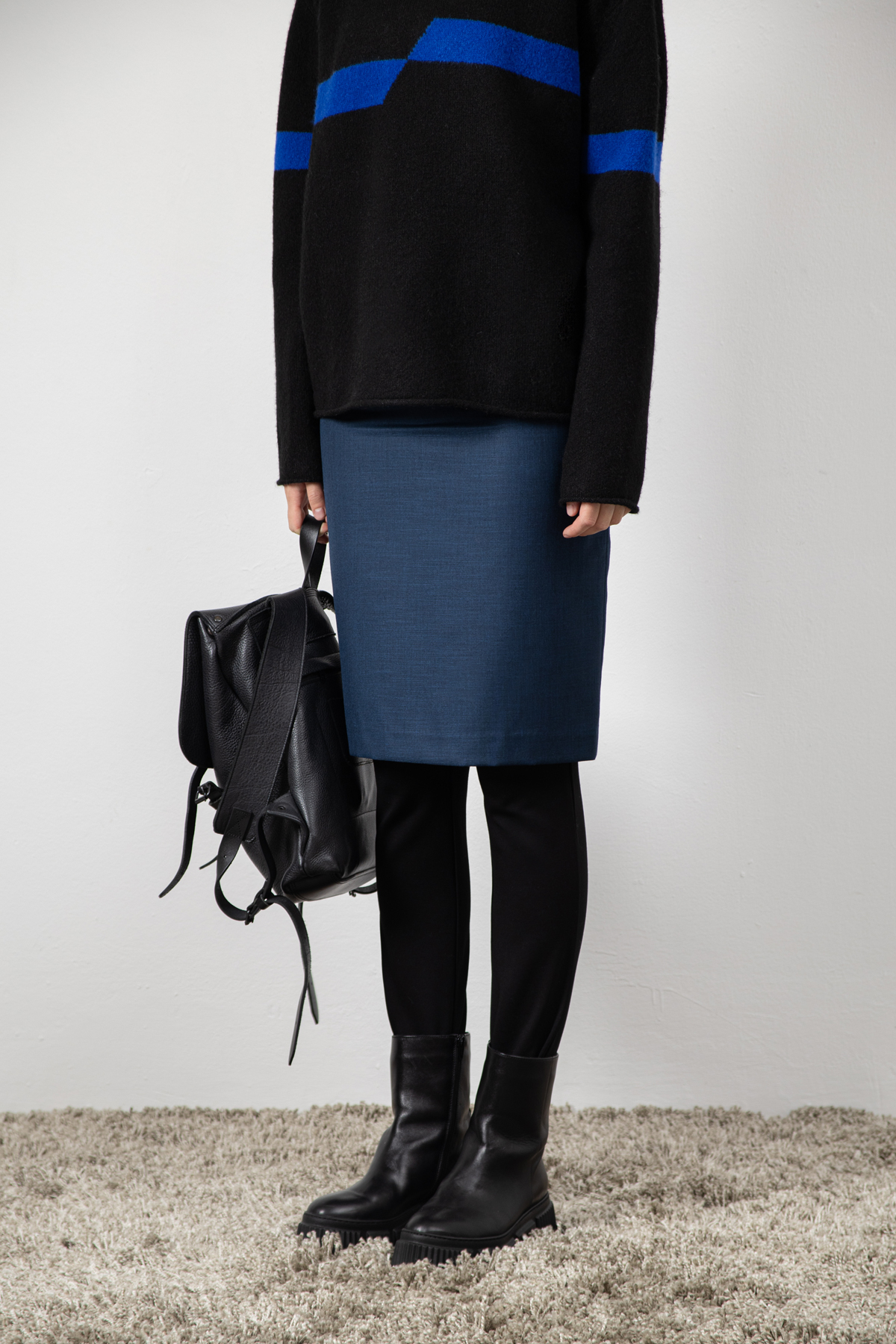 Юбка , пол женский, цвет синий