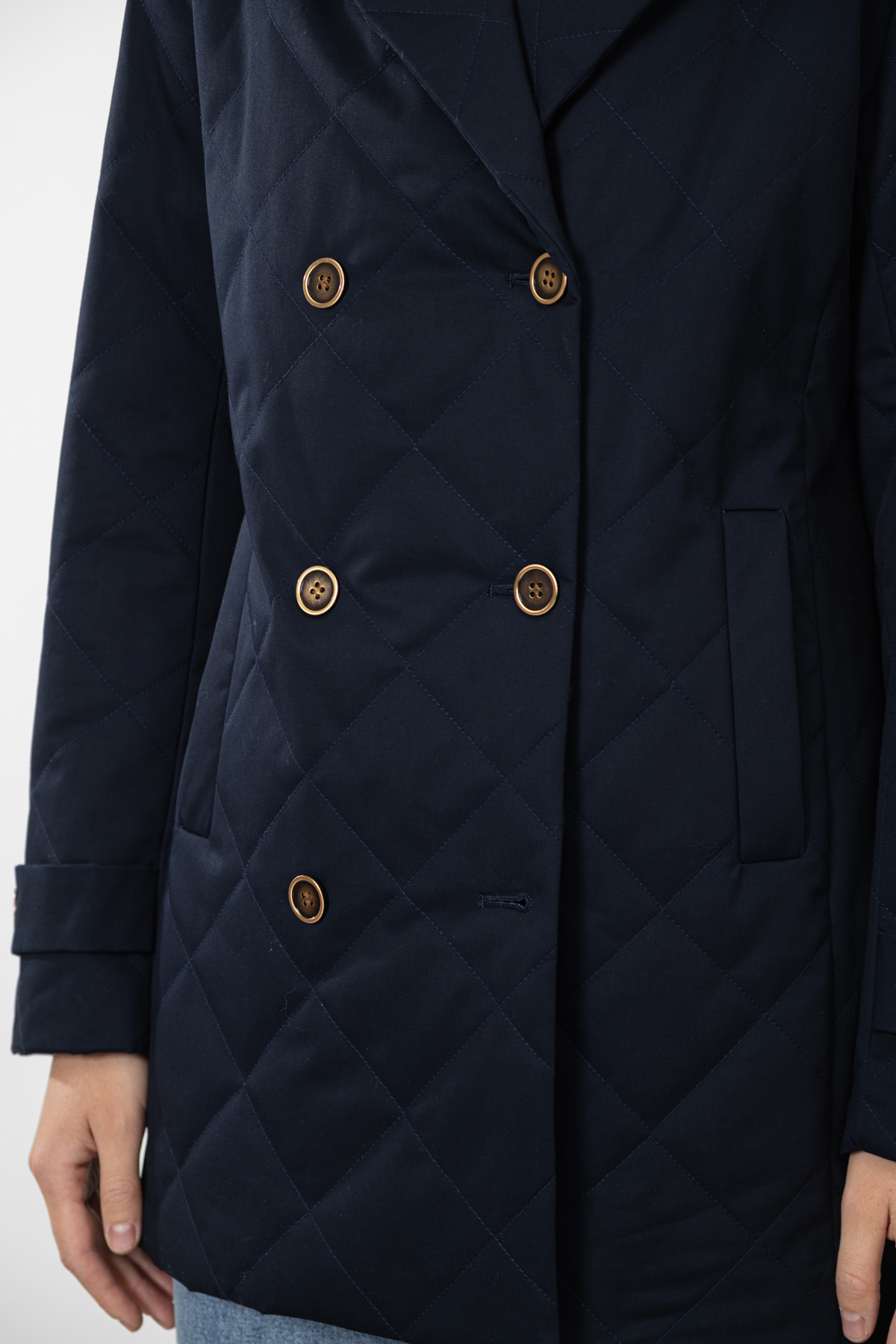 Coat , пол female, цвет синий