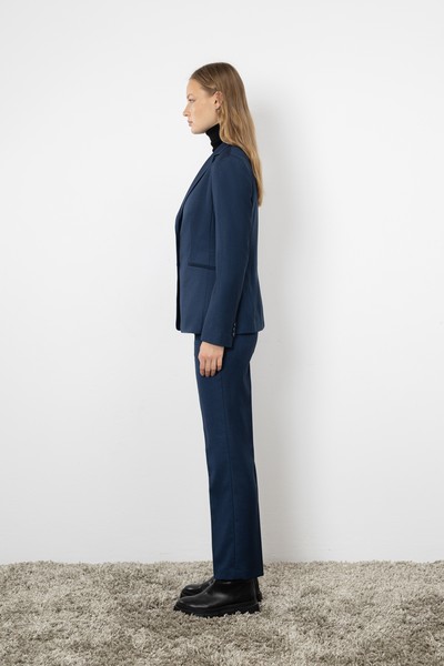 Жакет VASSA CODE, пол женский, цвет синий, фото №3