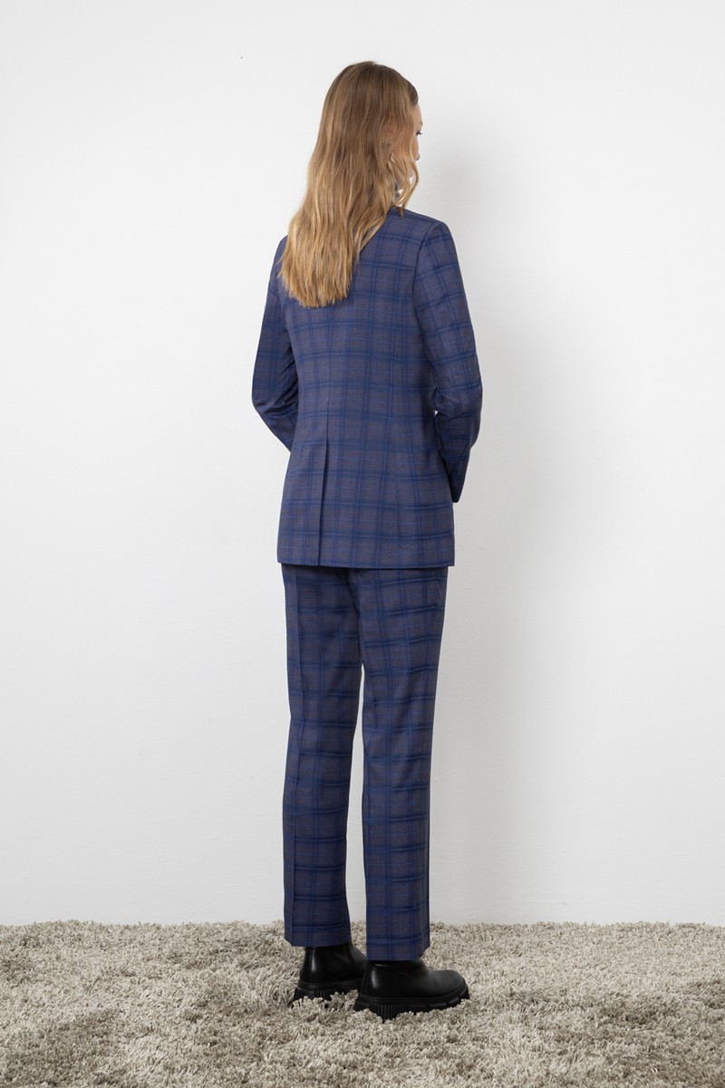 Jacket VASSA CODE, пол female, цвет Синий, фото №3