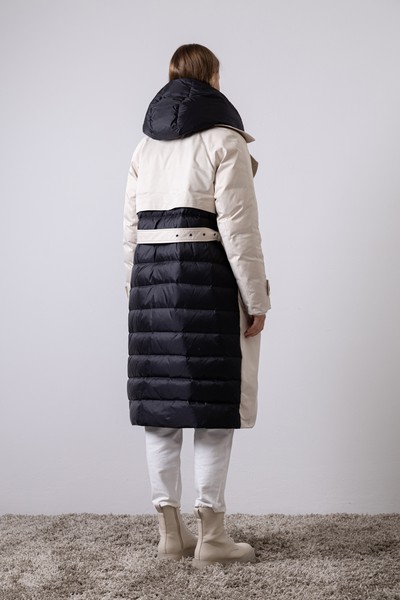 Пальто VASSA CODE, пол женский, цвет бежевый, фото №7