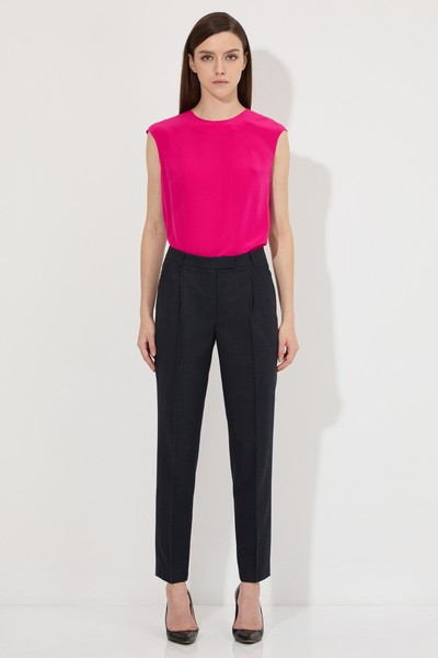 Брюки классические VASSA&Co, пол женский, цвет серый, фото №2