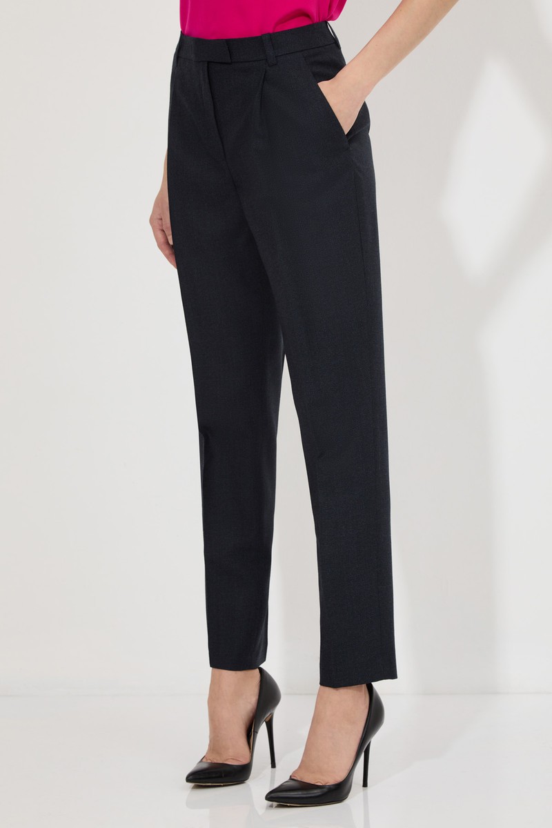 Брюки классические VASSA&Co, пол женский, цвет серый, фото №3