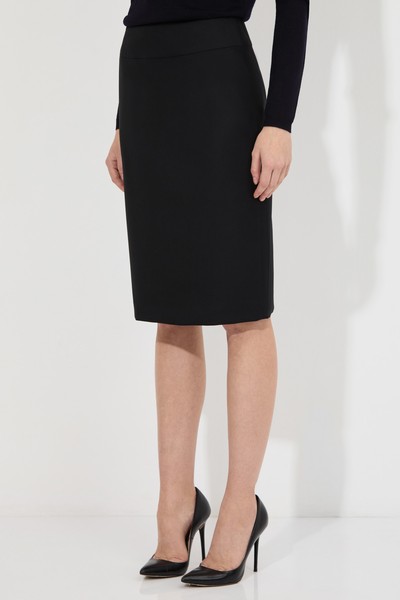 Юбка из шерсти VASSA&Co, пол женский, цвет черный, фото №2