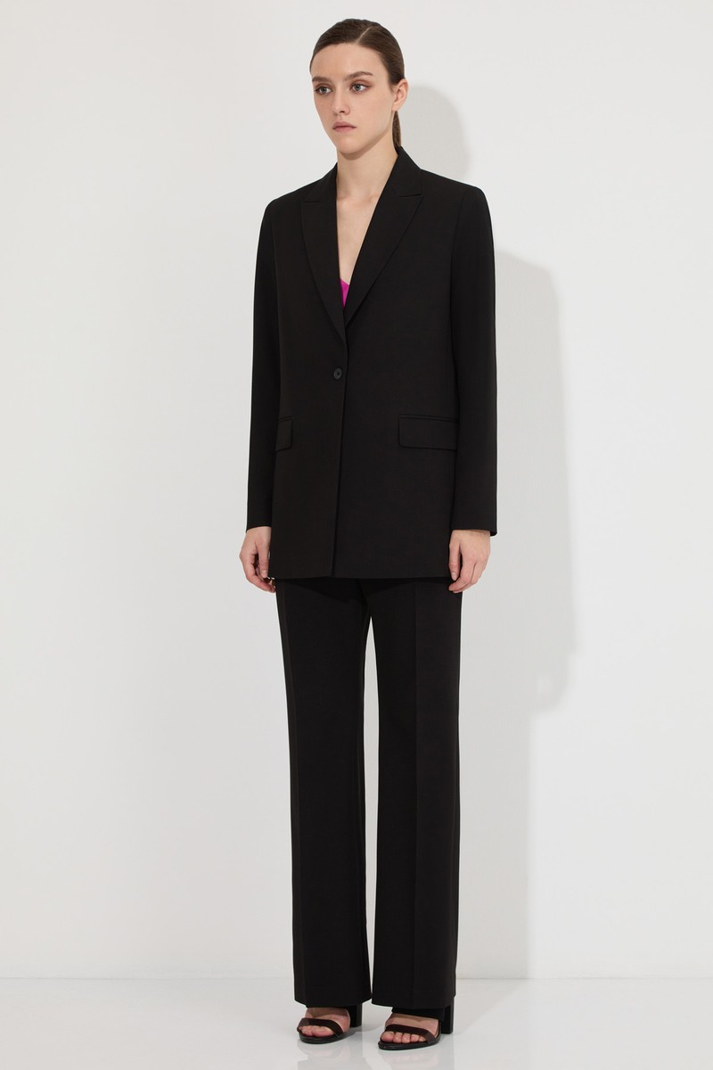 Брюки VASSA&Co, пол женский, цвет черный, фото №2