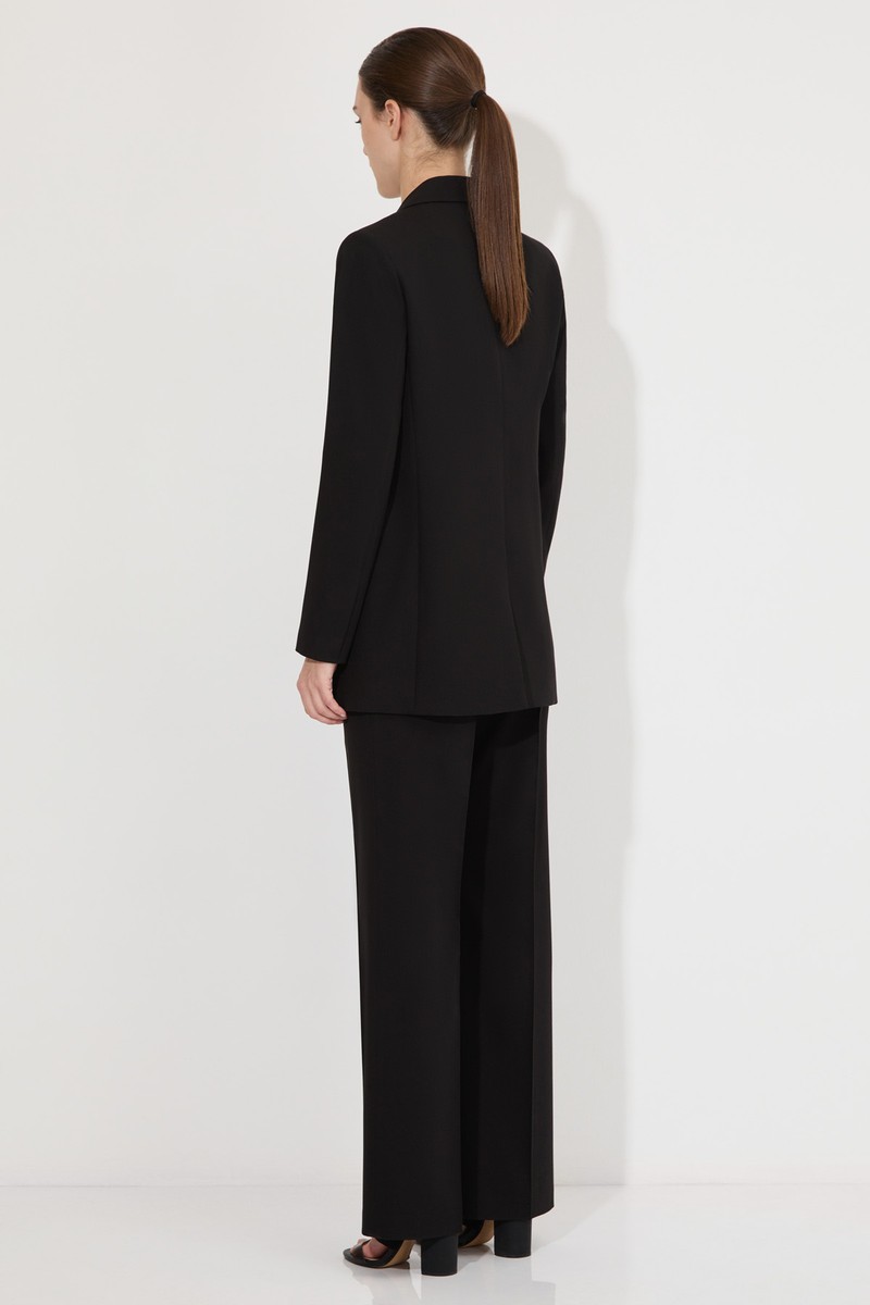 Брюки VASSA&Co, пол женский, цвет черный, фото №4