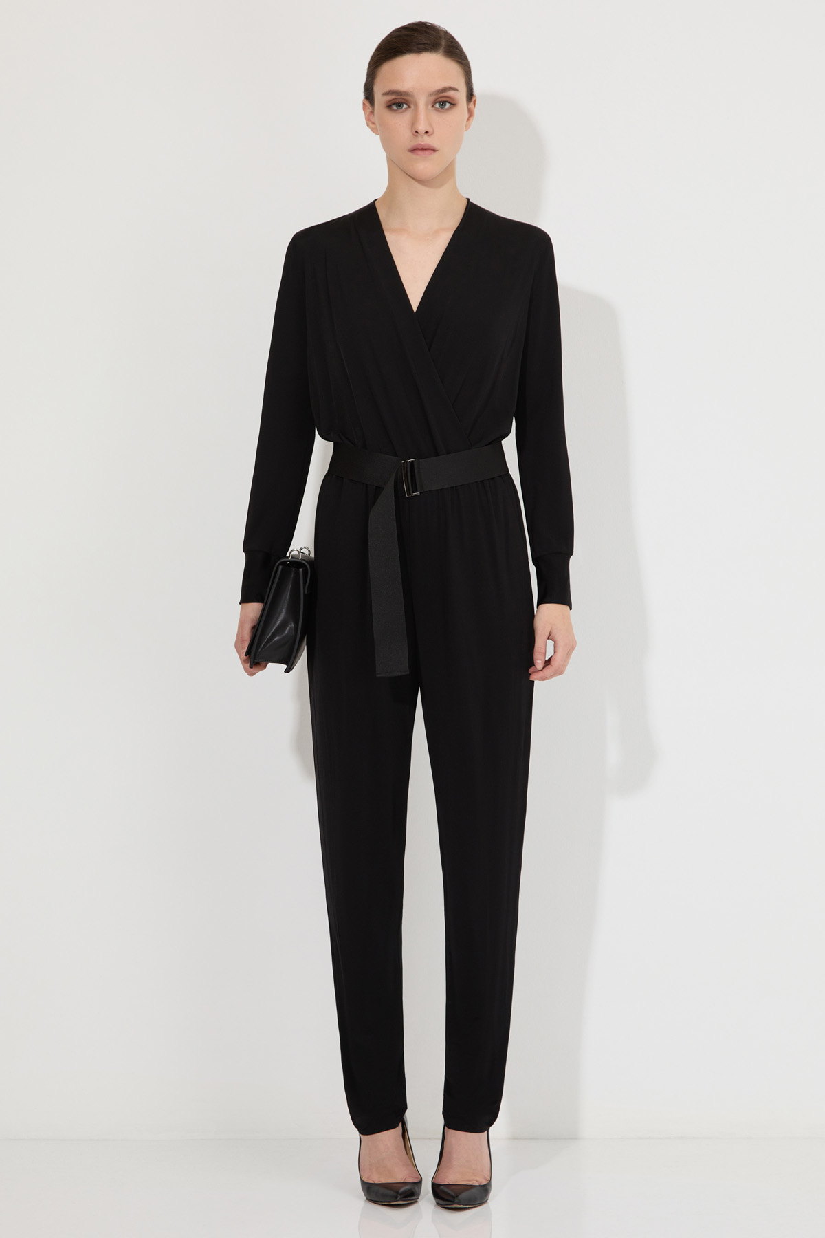 Комбинезон VASSA&Co, пол женский, цвет черный, фото №3