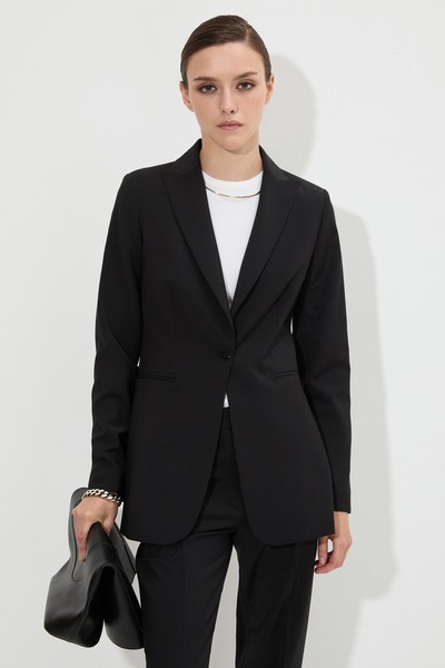 Жакет VASSA&Co, пол женский, цвет черный, фото №2