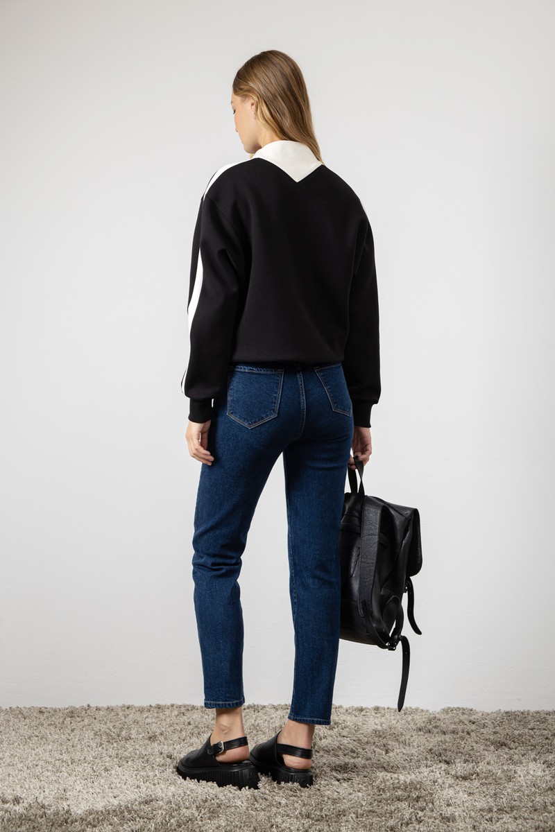 Джинсы Milan High Rise VASSA CODE, пол женский, цвет синий, фото №3