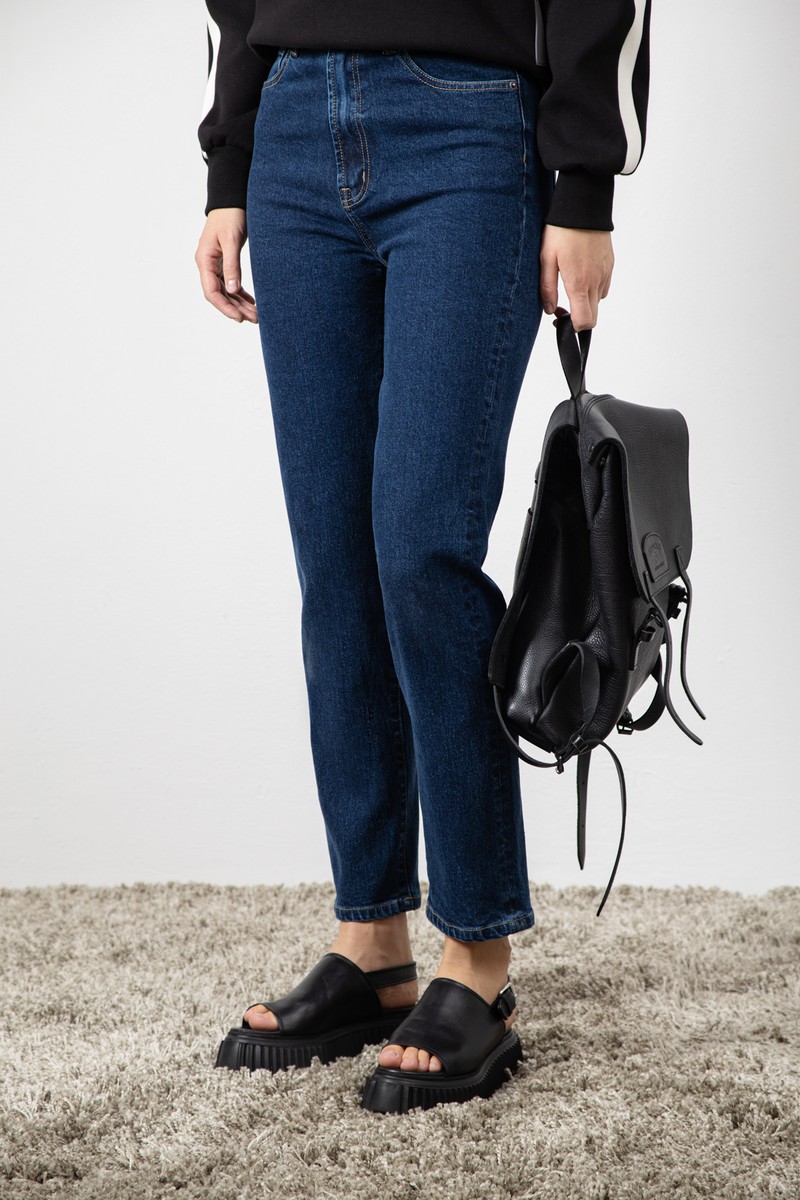 Джинсы Milan High Rise VASSA CODE, пол женский, цвет синий, фото №2